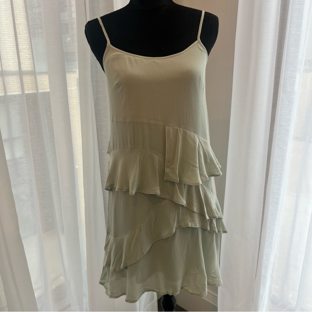 Mint Green Ruffle Sundress